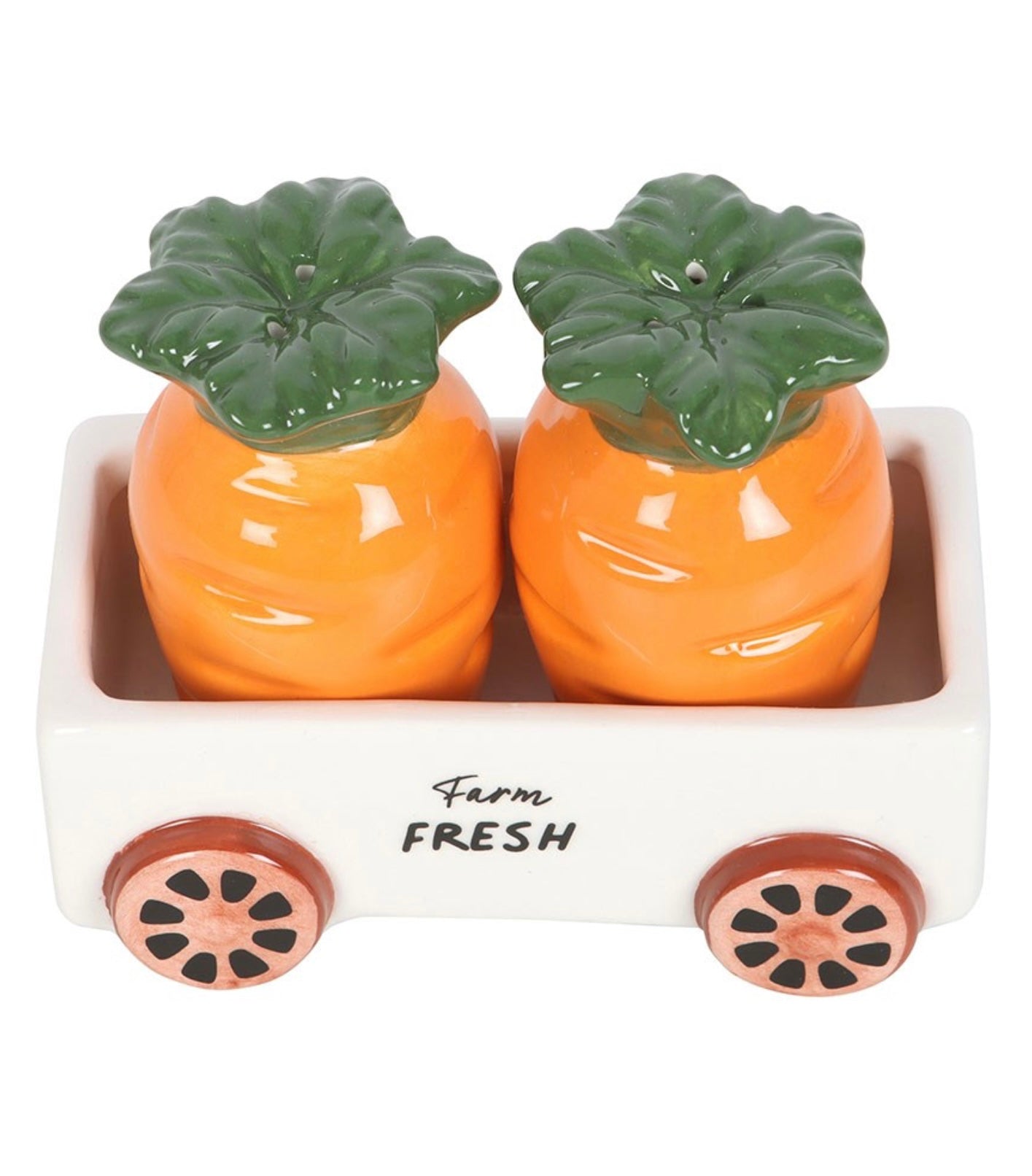 Carrot patch salt and pepper shakers