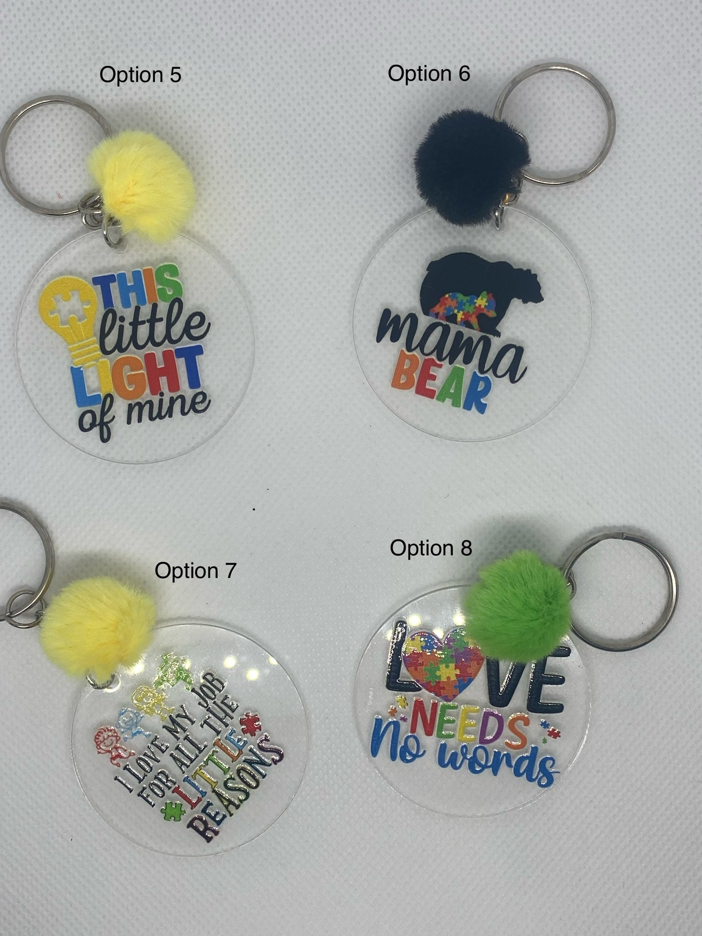 Autism support keyring’s
