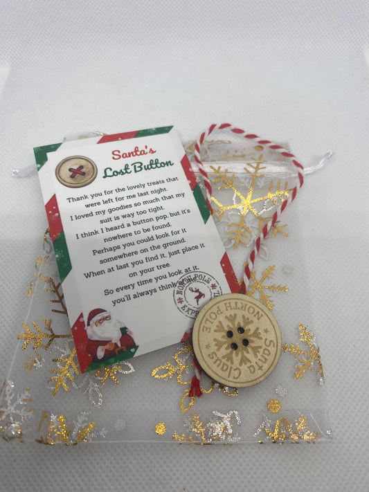 Santas lost button