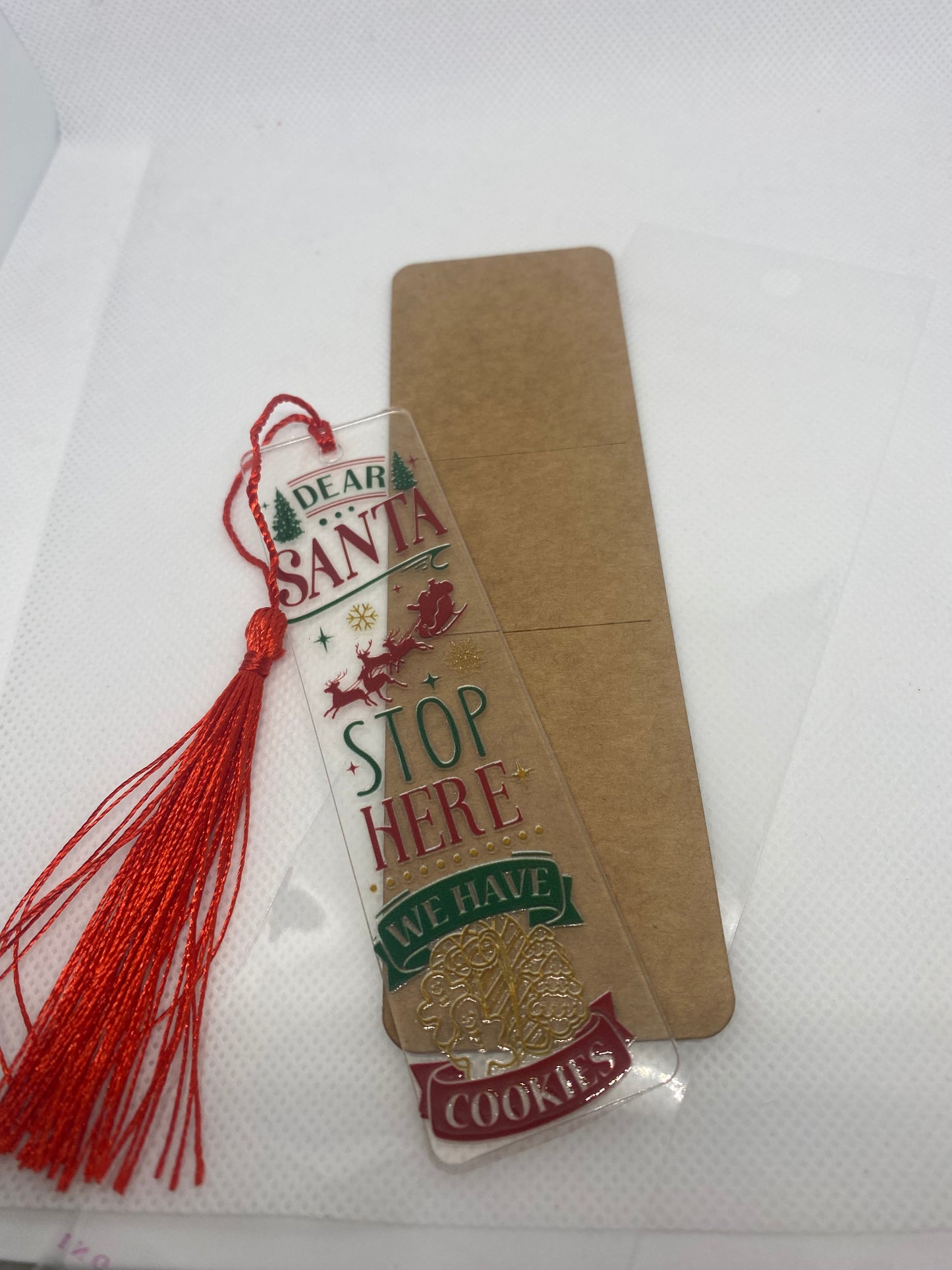 Christmas bookmarks