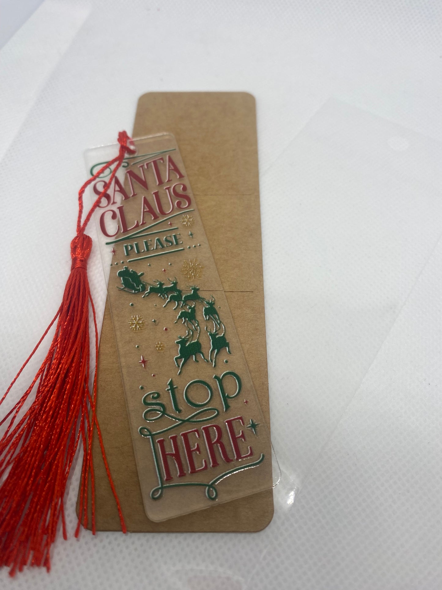 Christmas bookmarks