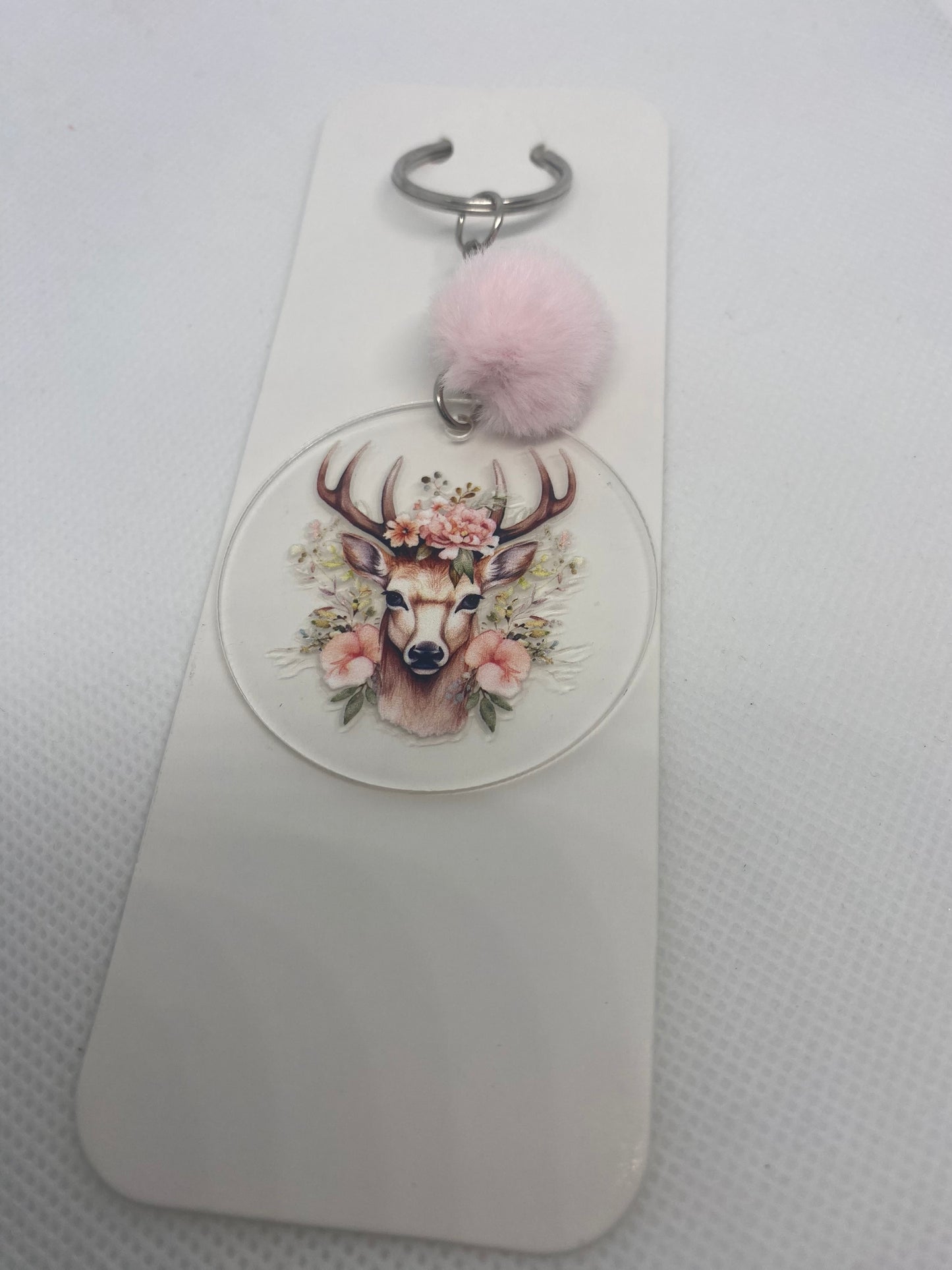 Stag head keyrings